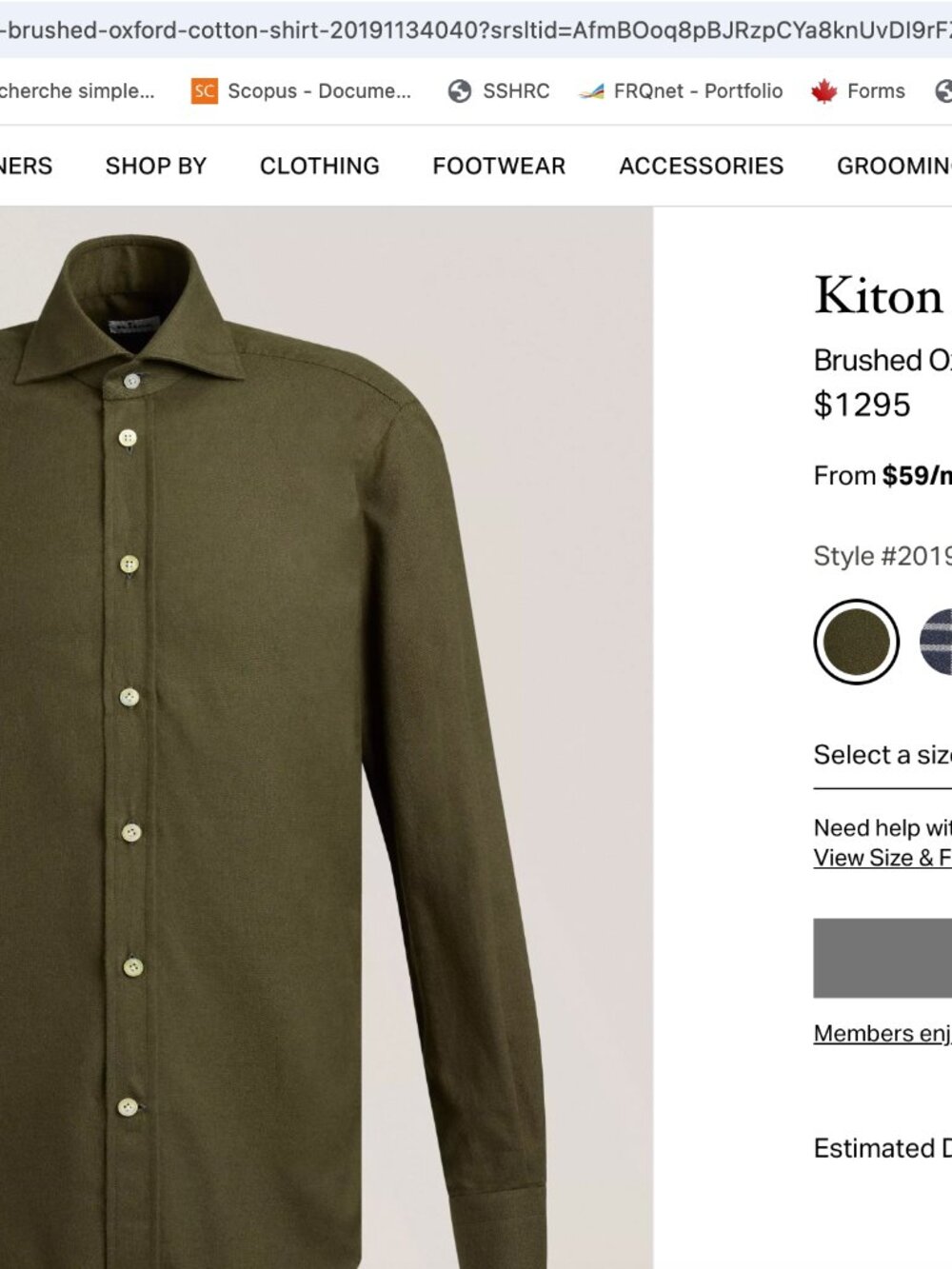 MEN - KITON SHIRT - BRAND NEW - 1000$ or make your offer